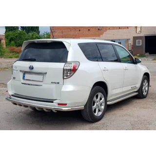Heckschutzbügel AK005-15 (nur für EV, 2 Stk., Edelstahl) Toyota Rav 4 2006-2013 Foto 2