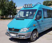Mercedes Sprinter W901/902/903/904/905 1995–2006 Frontschutzbügel ST015-2 (Edelstahl) Foto 3