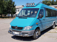 Mercedes Sprinter W901/902/903/904/905 1995–2006 Frontschutzbügel ST015-2 (Edelstahl) 1995-2000 Foto 4