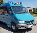 Mercedes Sprinter W901/902/903/904/905 1995–2006 Frontschutzbügel ST015-2 (Edelstahl) Foto 6