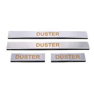 Einstiegsleisten Carmos V1 (4 Stk, Edelstahl) Dacia Duster 2008-2018 Foto 2