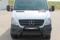 Mercedes Sprinter W906 2006–2018 Frontbügel WT003 (schwarz) Foto 2