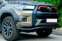 Toyota Hilux 2015- Frontschutzbügel Texas für 2020+ (76mm, schwarz) Foto 2