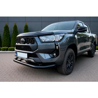 Frontschutzbügel Texas für 2020+ (76mm, schwarz) Toyota Hilux 2015- Foto 1