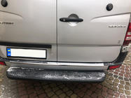 Mercedes Sprinter W906 2006–2018 Heckstoßstangenabdeckung (Carmos V1, Edelstahl) Foto 3