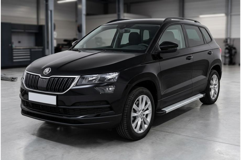 Skoda Karoq 2018- Seitenschweller Maya V2 (2 Stk., Aluminium) Image