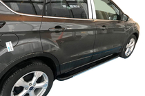 Skoda Karoq 2018- Trittbretter Bosphorus Grey (2 Stk., Aluminium) Foto 1