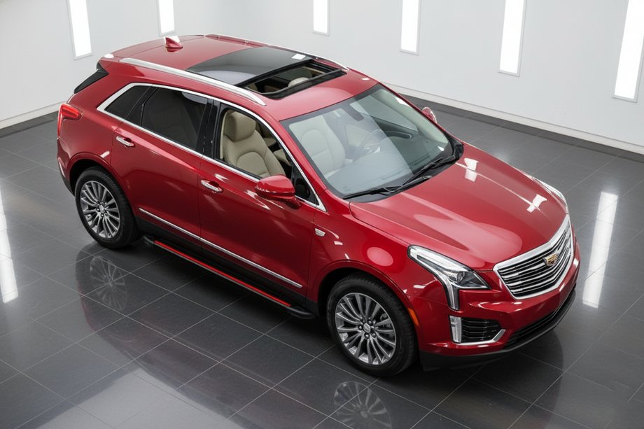 Cadillac XT5 2016- Seitenschweller Maya Red (2 Stk., Aluminium) Image