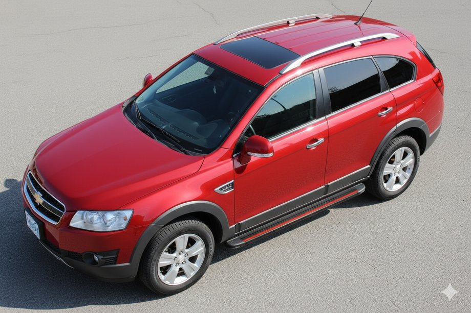 Chevrolet Captiva 2006-2019 Seitenschweller Maya Red (2 Stk., Aluminium) 2016-2019 Image
