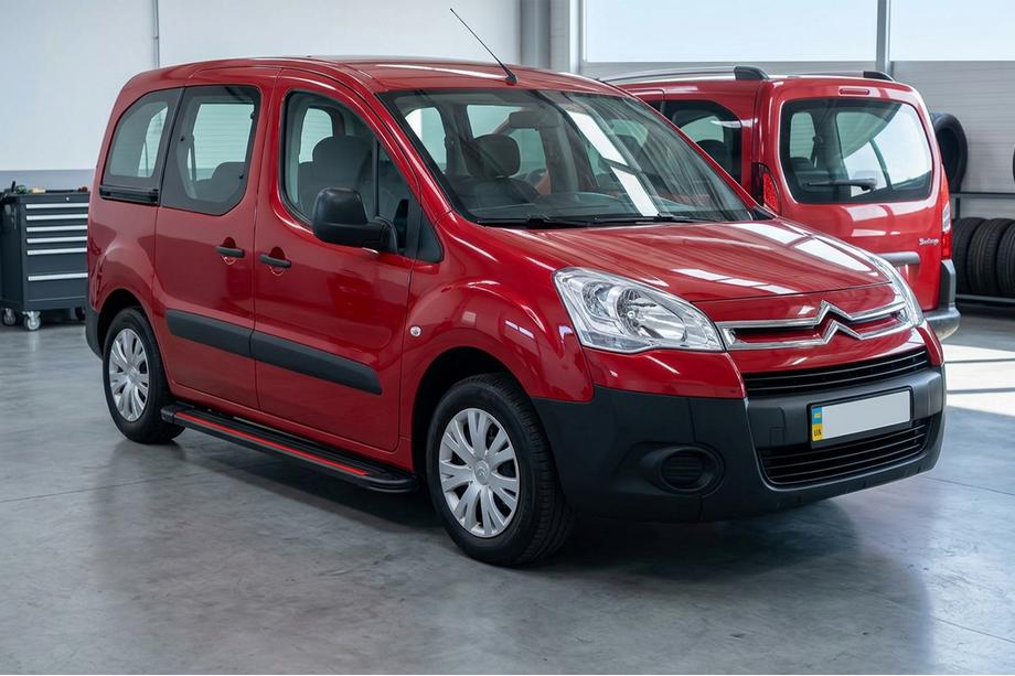Citroen Berlingo 2008-2018 Seitenschweller Maya Red (2 Stk., Aluminium) Image