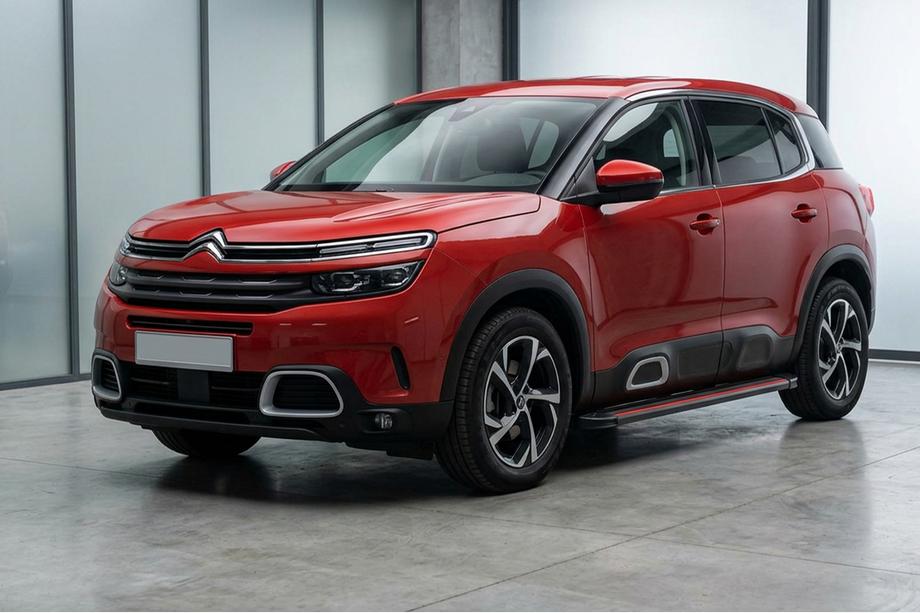 Citroen C5 Aircross 2017-2025 Seitenschweller Maya Red (2 Stk., Aluminium) Image