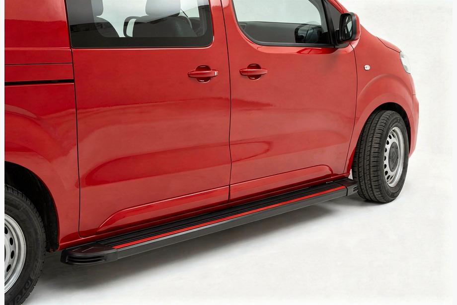 Citroen Jumpy/Dispatch 2017- Seitenschweller Maya Red (2 Stk., Aluminium) Image