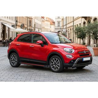 Seitenschweller Maya Red (2 Stk., Aluminium) Fiat 500X 2014-2024 Foto 1