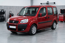 Fiat Doblo I 2005-2010 Seitenschweller Maya Red (2 Stk., Aluminium) Maxi Basis Foto 1