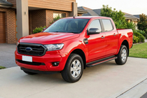 Ford Ranger 2011–2022 Seitenschweller Maya Red (2 Stk., Aluminium) Foto 1