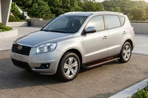 Geely Emgrand X7 2011- Seitenschweller Maya Red (2 Stk., Aluminium) Foto 1