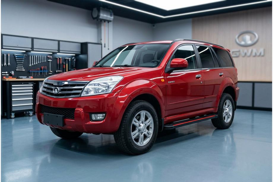 GreatWall Haval/Hover H3 2005-2013 Seitenschweller Maya Red (2 Stk., Aluminium) Image
