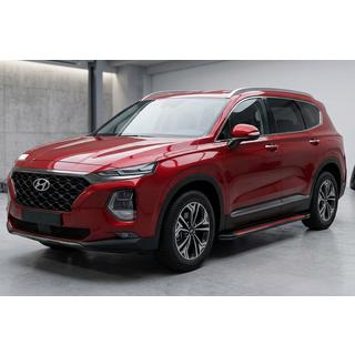 Seitenschweller Maya Red (2 Stk., Aluminium) Hyundai Santa Fe 4 2018-2023 Foto 1
