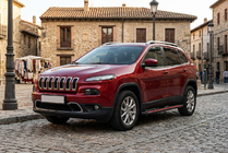 Jeep Cherokee KL 2013- Seitenschweller Maya Red (2 Stk., Aluminium) Foto 1