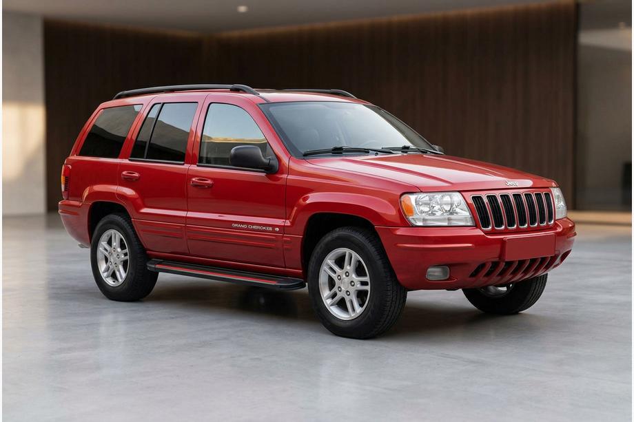 Jeep Grand Cherokee WJ 1999-2004 Seitenschweller Maya Red (2 Stk., Aluminium) Foto 1