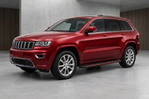 Jeep Grand Cherokee WK2 2010-2021 Seitenschweller Maya Red (2 Stk., Aluminium) Foto 1