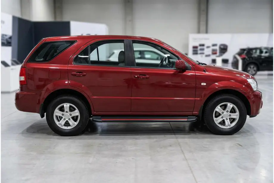 Kia Sorento I BL 2002-2009 Seitenschweller Maya Red (2 Stk., Aluminium) Image