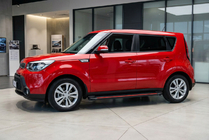 Kia Soul II 2013-2018 Seitenschweller Maya Red (2 Stk., Aluminium) Foto 1
