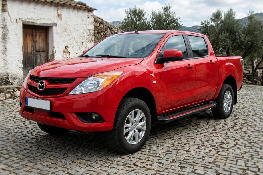 Mazda BT-50 2012- Seitenschweller Maya Red (2 Stk., Aluminium) Image