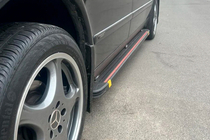 Mercedes Vito W638 1996-2003 Seitenschweller Maya Red (2 Stk., Aluminium) Foto 2