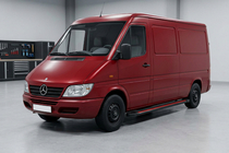 Mercedes Sprinter W901/902/903/904/905 1995–2006 Seitenschweller Maya Red (2 Stk., Aluminium) Foto 1