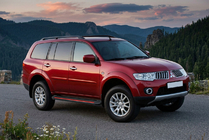 Mitsubishi Pajero Sport 2008-2015 Seitenschweller Maya Red (2 Stk., Aluminium) Foto 1