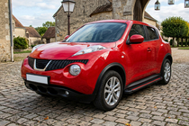 Nissan Juke 2010-2019 Seitenschweller Maya Red (2 Stk., Aluminium) Foto 1