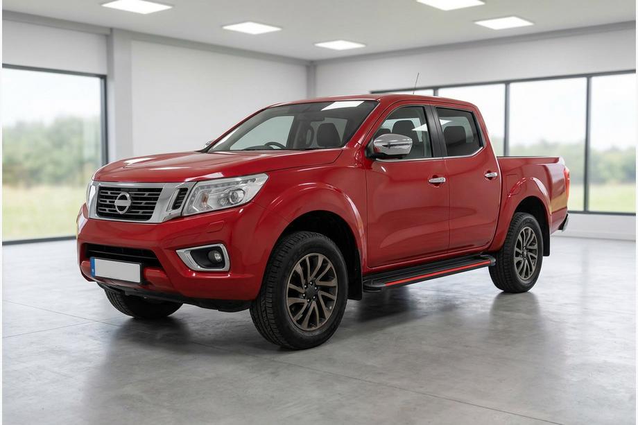 Nissan Navara/NP300 2016- Seitenschweller Maya Red (2 Stk., Aluminium) Image