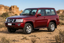 Nissan Patrol Y61 1997-2011 Seitenschweller Maya Red (2 Stk., Aluminium) Foto 1