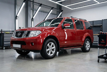 Nissan Pathfinder R51 2005-2014 Seitenschweller Maya Red (2 Stk., Aluminium) Foto 1