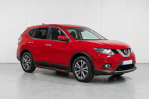 Nissan X-trail T32/Rogue 2014-2021 Seitenschweller Maya Red (2 Stk., Aluminium) Foto 1