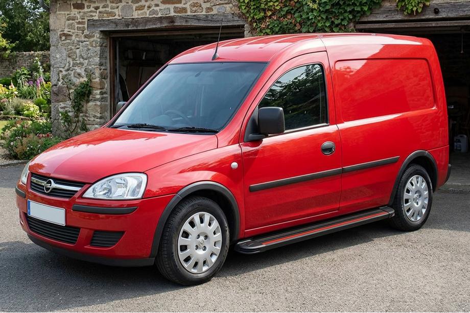 Opel Combo 2002–2012 Seitenschweller Maya Red (2 Stk., Aluminium) Image