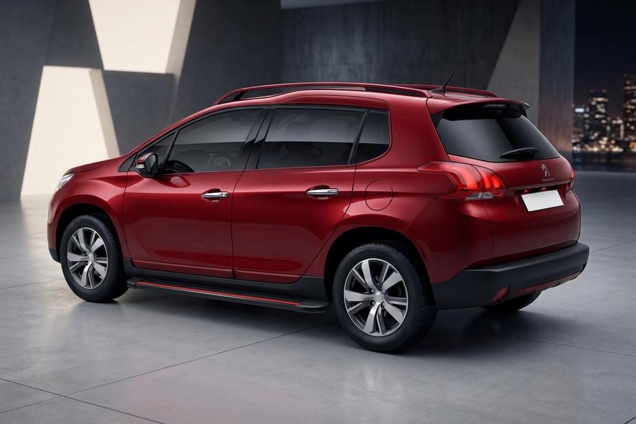 Peugeot 3008 2008-2016 Seitenschweller Maya Red (2 Stk., Aluminium) 2008-2014 Image