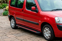 Peugeot Partner 1996-2008 Seitenschweller Maya Red (2 Stk., Aluminium) Foto 1