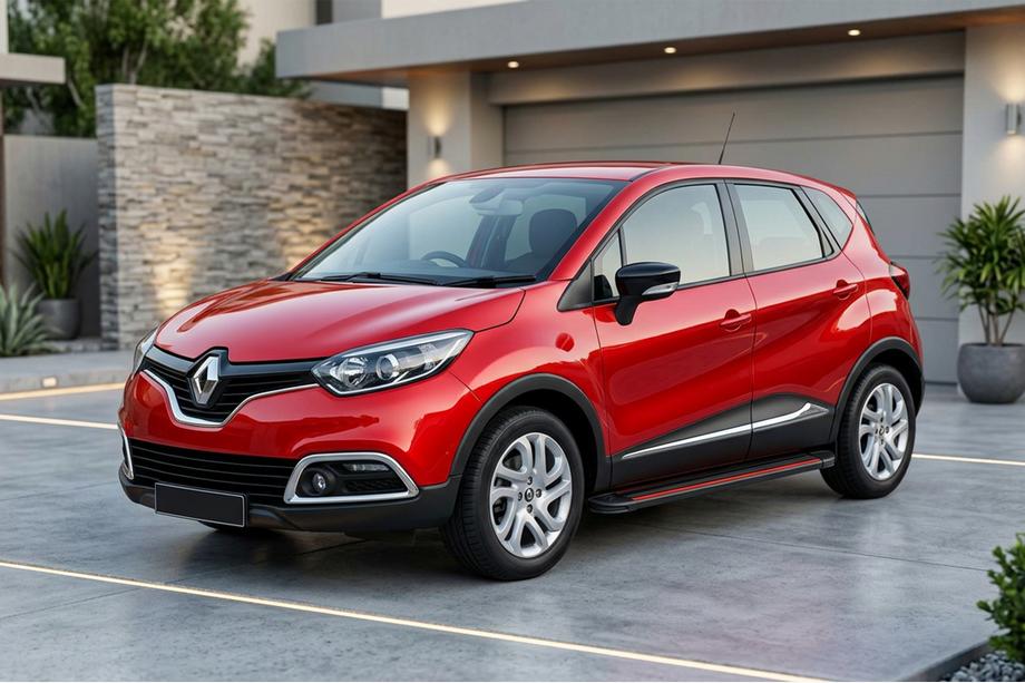 Renault Captur 2013-2019 Seitenschweller Maya Red (2 Stk., Aluminium) Image
