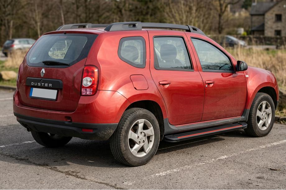 Renault Duster 2008–2017 Seitenschweller Maya Red (2 Stk., Aluminium) Image