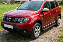 Renault Duster 2018-2024 Seitenschweller Maya Red (2 Stk., Aluminium) Foto 1