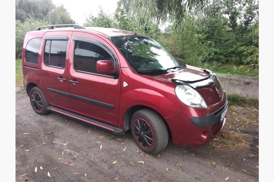 Renault Kangoo 2008–2020 Seitenschweller Maya Red (2 Stk., Aluminium) Kurzer Radstand Foto 2