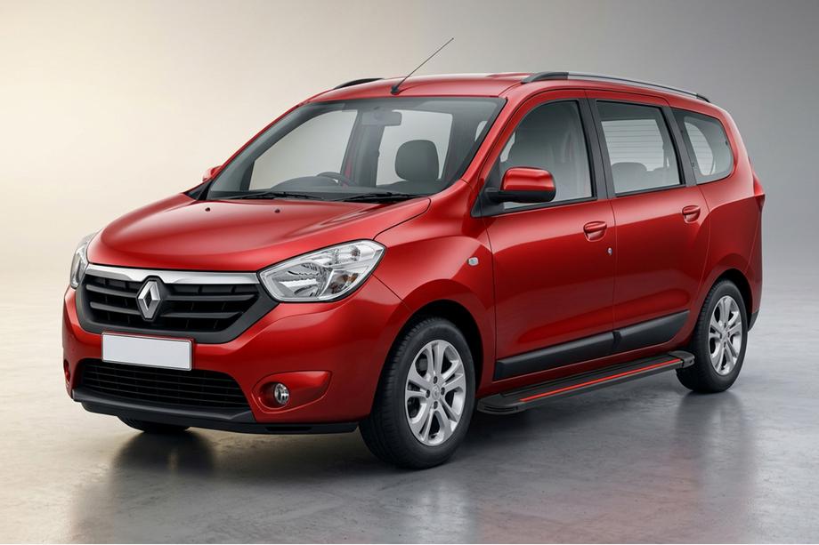 Renault Lodgy 2013-2022 Seitenschweller Maya Red (2 Stk., Aluminium) Image