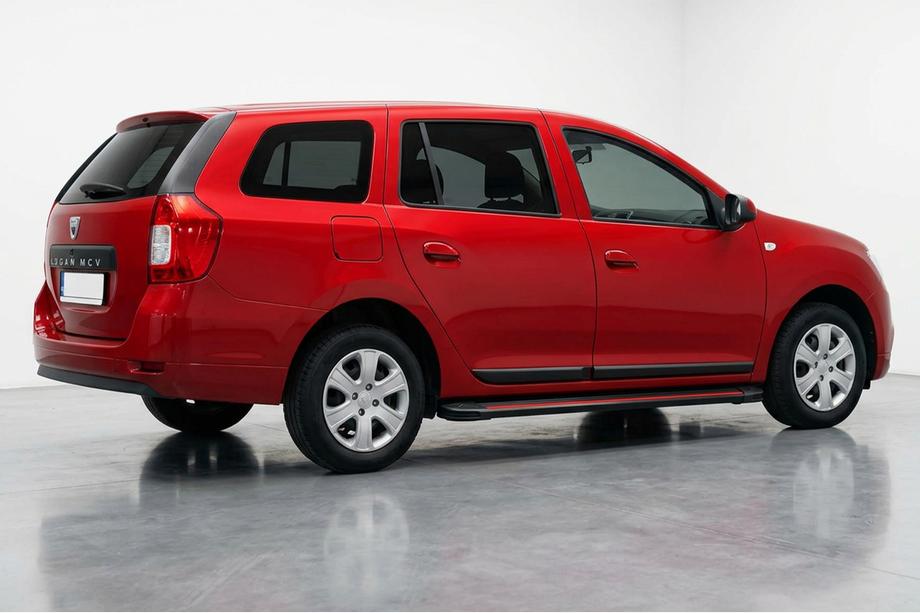 Renault Logan MCV 2013-2022 Seitenschweller Maya Red (2 Stk., Aluminium) Image
