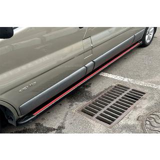 Trittbretter Maya Red-Black (2 Stk., Aluminium) Foto 2
