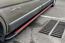 Renault Trafic 2015- Trittbretter Maya Red-Black (2 Stk., Aluminium) Foto 2