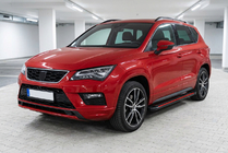 Seat Ateca 2016- Seitenschweller Maya Red (2 Stk., Aluminium) Foto 1