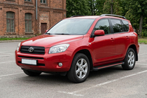 Toyota Rav 4 2006-2013 Seitenschweller Maya Red (2 Stk., Aluminium) Foto 1