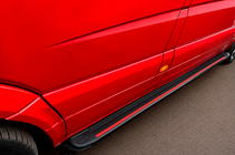 Volkswagen Crafter 2006-2016 Seitenschweller Maya Red (2 Stk., Aluminium) Mittlerer Radstand Foto 4